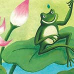 高島屋 大阪店6Fこども
フロアの照明。

小さくなった女の子と
テディベアが森と水辺を
冒険しています。